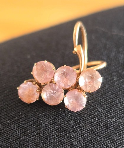 Vintage ohrringe aus - aus, gold