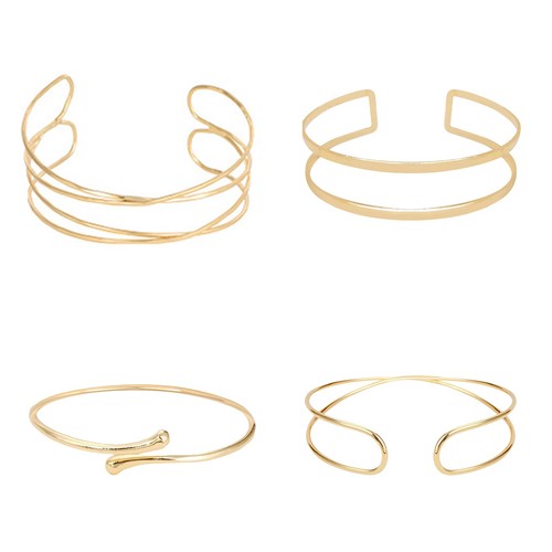 Damen armreif gold - gold, verstellbar
