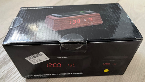 Digitaler holzwecker - digitaler,
