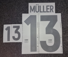 Original Authentic DFB Deutschland Müller 13 Trikot-Flock 125 Jahre