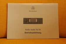 Bedienungsanleitung Mercedes Audio 10/30 Becker W202 W210 W140 R129 R170 W463