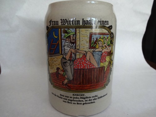 Bierkrug steingut sammlerkrug - steingut,