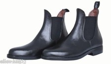 REITSCHUHE GUMMI JODHPURGUMMISTIEFELETTEN MIT ELASTIKEINSATZ Schwarz 31 2.Wahl