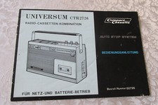 Bedienungsanleitung Universum