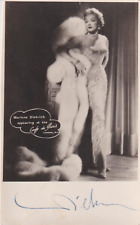 MARLENE DIETRICH Original