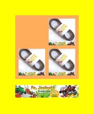 3 Keilriemen für MTD