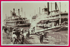 Postkarte_Mississippi Dampfer