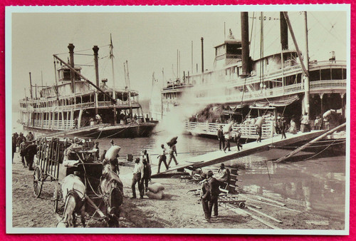 Postkarte mississippi dampfer - postkarte_mississippi,