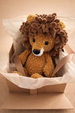 Gehäkelter Löwe Kuscheltier