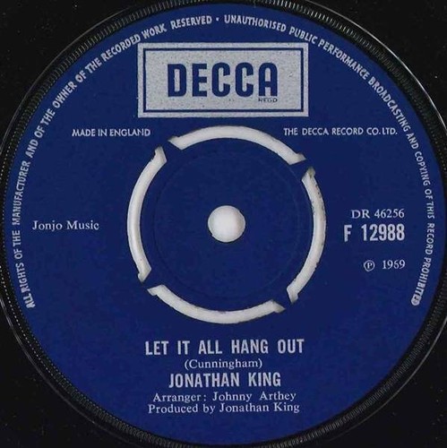 Jonathan king let it - jonathan, all