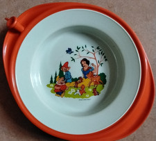 Vintage Walt Disney Schneewittchen Kinderteller tief Valon Warmhalteteller