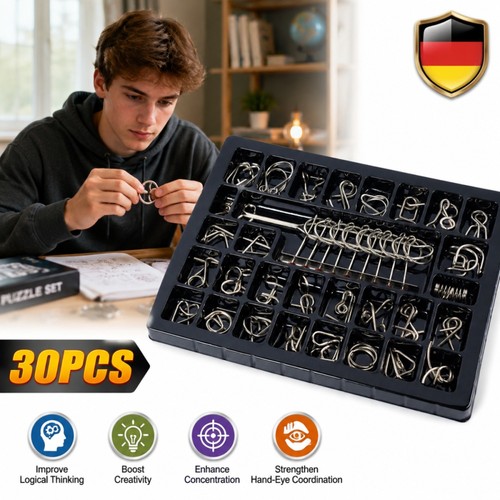 30x knobelspiele metall - 30x,