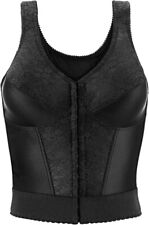 EXQUISITE FORM Schwarz Gr. 36 C Damen Langer Stütz-BH UVP:69,90€ (S/2702)
