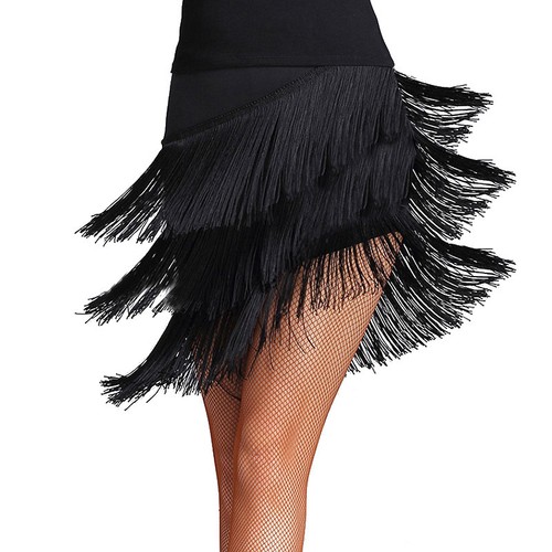 Damen quasten latein tanzrock - damen,