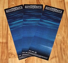 3 x Star Wars Battlefront 2 II Rare Game Store Shelf Dividers Card PS4 Xbox One