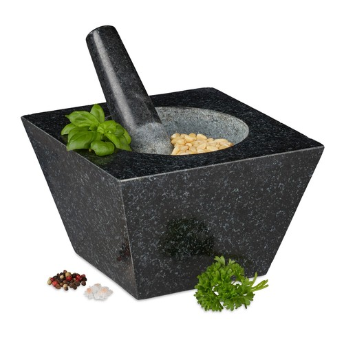 Mörser mit stößel - mörser, stößel,