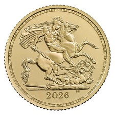 Half Sovereign 2026 UK  King