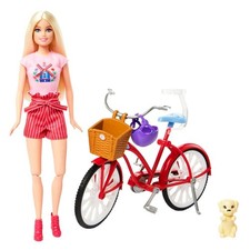 Puppen-Set mit Fahrrad |