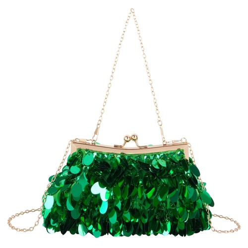 Pailletten clutch handtasche - pailletten,