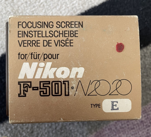 Nikon focusing screen type - screen,