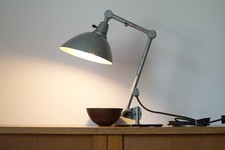 MIDGARD Bauhaus Lampe, Gelenk Leuchte, Kabel neu, idell, vintage Design