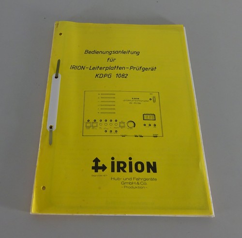 Betriebsanleitung handbuch - /,