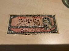 2 Dollar Schein Banknote Canada 1972-73 Sammel Note Kanada