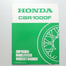 Honda CBR 1000 F Zusatz zum Werkstatthandbuch Reparaturanleitung Handbuch A9724