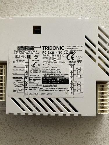 Tridonic 2x26 combo - 2x26-tc, art