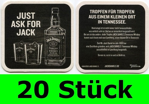 Bierdeckel jack daniels old - bierdeckel,