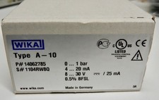 WIKA Druckmessumformer; Drucksensor; Transmitter A-10; 0 - 1 bar NEU + OVP