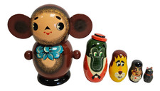 Vintage Cheburashka Holz