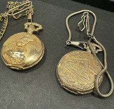 2 X  Taschenuhr - Sprungdeckel - 48mm / Konvolut / Mechanisch/ Laüft