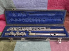 Querflöte Rampone & Cazzani versilbert  Rarität überholungsbedürftig