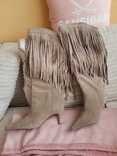 H&M ,Damen Stiefel, Knee Highs,Veloursleder,38,neu,159 Euro,Festival, 