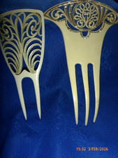 2 Vintage Mantilla Haarkämme