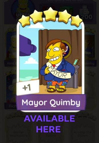 Mayor quimby set - mayor, quimby-5⭐