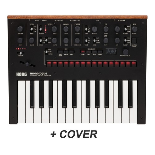 Korg monologue blk decksaver - blk,
