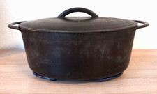 Gusseisentopf mit Deckel AC gebraucht France