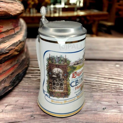 Vintage bierkrug mit - bierkrug,
