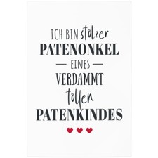 Ich bin stolzer Patenonkel eines verdammt tollen Patenkindes 11001006972
