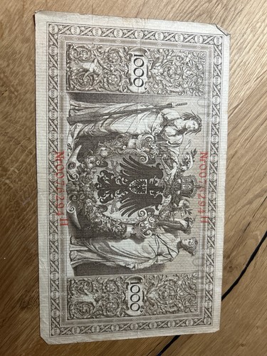 Deutsches reich reichsbanknote - deutsches,