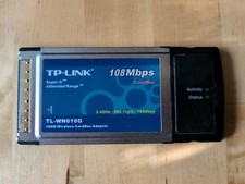 TP-Link TL-WN610G 108 Mbit/S WLAN CardBus/PCMCIA Adapter
