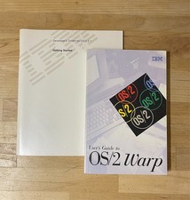 Vintage ibm warp manual - vintage, os/2