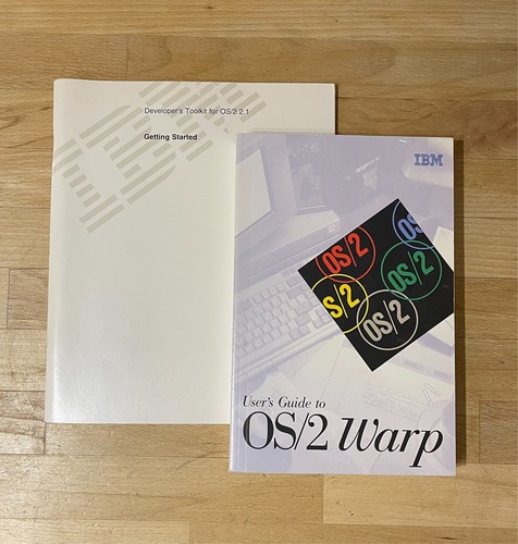 Vintage ibm warp - ibm, manual