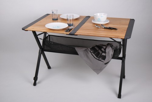 Camp bambus tisch mit - 4, netz