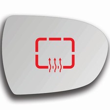 Spiegelglas Rechts Beheizbar