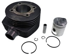 Zylinderkit UNI AUTO 150ccm 2Kanal Nasenkolben passt für Vespa VBA VBB VGLA VGLB