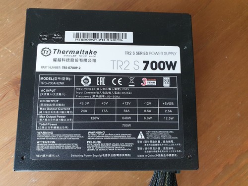 Thermaltake tr2 700w atx - 700w, 2.3
