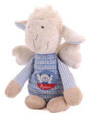 Sigikid   Schutzengel  - Schaf -    Stofftier  Blau mit Flügel Engel Kuscheltier